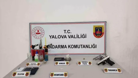 Yalova’da Uyuşturucu Operasyonu: 4 Gözaltı